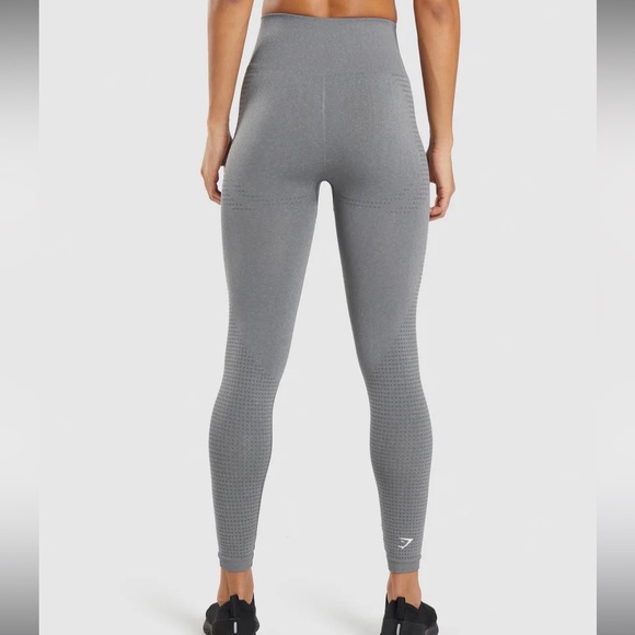 Vital seamless 2.0 leggings in green marl, grey marl, blue marl - Picture 6 of 7